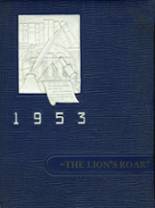 1953 Lankin High School Yearbook from Park river, North Dakota cover image