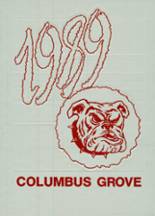 Columbus Grove High School 1989 yearbook cover photo