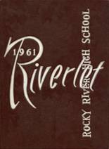 Rocky River High School 1961 yearbook cover photo