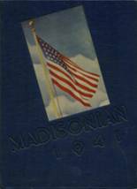 Madison High School 1941 yearbook cover photo
