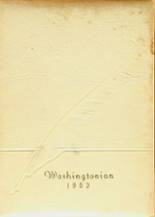 Washington High School 1953 yearbook cover photo