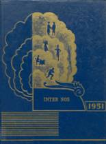 Archer High School 1951 yearbook cover photo