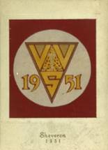 Vernon-Verona-Sherrill High School 1951 yearbook cover photo