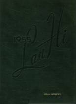 Lanphier High School 1955 yearbook cover photo