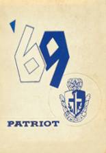 Memorial High School 1969 yearbook cover photo