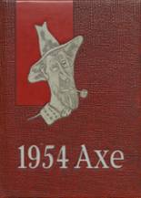 Payette High School 1954 yearbook cover photo