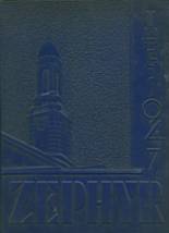 West End High School 1947 yearbook cover photo