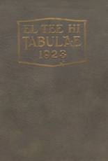 Lyons Township High School 1923 yearbook cover photo