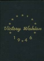 Washburn High School 1946 yearbook cover photo
