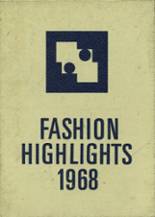 Fashion Industries High School 1968 yearbook cover photo