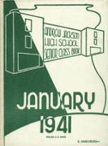 Andrew Jackson High School 1941 yearbook cover photo