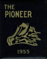 Negaunee High School 1955 yearbook cover photo