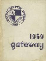 Mt. Hermon School 1959 yearbook cover photo