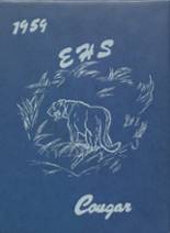 1959 Echo High School Yearbook from Echo, Oregon cover image