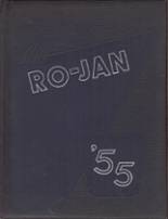 Roeliff Jansen Central School 1955 yearbook cover photo