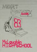 Mclaughlin High School 1983 yearbook cover photo