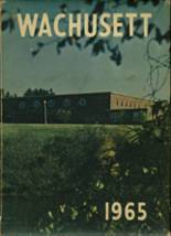 Wachusett Regional High School 1965 yearbook cover photo