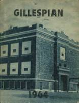 Gillespie Community High School 1964 yearbook cover photo