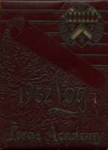 1952 Loras Academy Yearbook from Dubuque, Iowa cover image