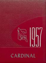 Cissna High School 1957 yearbook cover photo