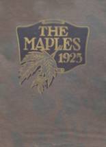 Maple Valley High School 1925 yearbook cover photo