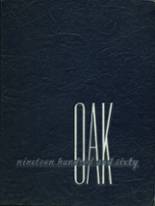 Royal Oak High School 1960 yearbook cover photo