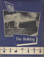 New Franklin High School 1958 yearbook cover photo