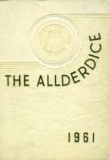 Allderdice High School 1961 yearbook cover photo