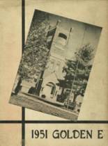 Eldorado High School 1951 yearbook cover photo