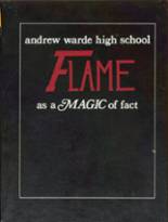 Andrew Warde High School 1983 yearbook cover photo