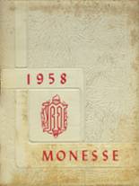 Momence High School 1958 yearbook cover photo