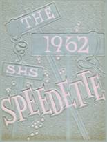 Speedway High School 1962 yearbook cover photo