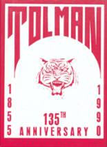 Tolman High School 1990 yearbook cover photo