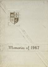 Mendon Union High School 1967 yearbook cover photo