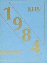 Kirtland High School 1984 yearbook cover photo