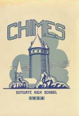 Scituate High School 1954 yearbook cover photo