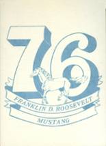 Roosevelt High School 1976 yearbook cover photo