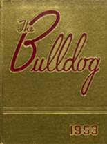 Milbank High School 1953 yearbook cover photo