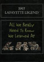 Lafayette High School 1997 yearbook cover photo