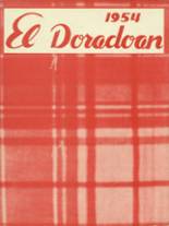 El Dorado High School 1954 yearbook cover photo