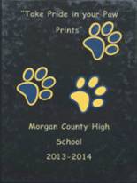 Morgan County High School 2014 yearbook cover photo