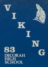 Decorah High School 1983 yearbook cover photo
