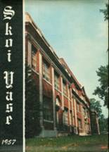 Waterloo High School 1957 yearbook cover photo