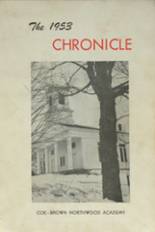 1953 Coe-Brown Northwood Academy Yearbook from Northwood, New Hampshire cover image