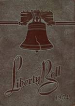 Liberty Junior-Senior High School 1954 yearbook cover photo