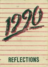 Harrisonburg High School 1990 yearbook cover photo