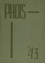 Poughkeepsie High School 1943 yearbook cover photo