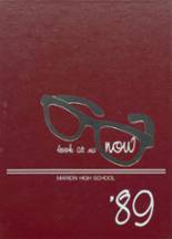1989 Marion High School Yearbook from Marion, South Dakota cover image