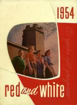 Lake View High School 1954 yearbook cover photo