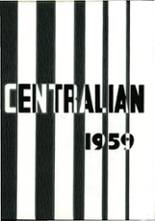 Central High School 1959 yearbook cover photo